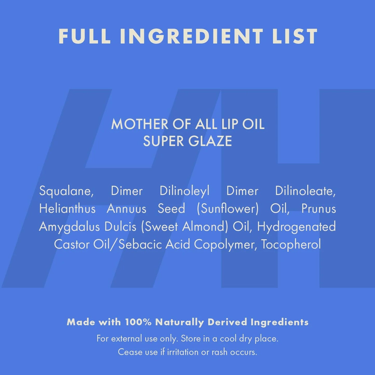 Mother of All Lip Oil in Glazed Brilliance | Vegan Lip Oil for Deep Hydration & Glossy Finish