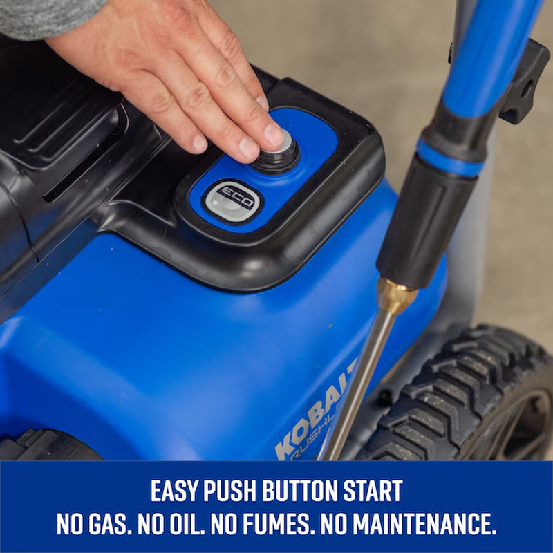 3000-PSI 2-GPM Cold Water Battery Pressure Washer with 5 Spray Tips 4 Ah (Battery Included) (Charger Included)