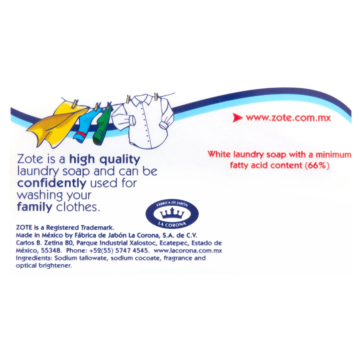 WHITE Laundry Bar Soap, with Even MORE Whitening Power & Satin Remover (Pack of 9)