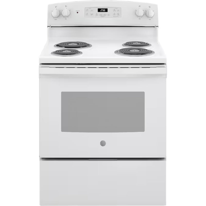 30-In 4 Burners 5.0-Cu Ft Freestanding Electric Ran ( White )