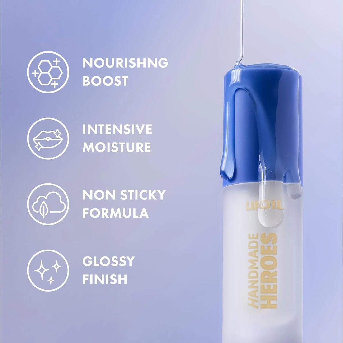 Mother of All Lip Oil in Glazed Brilliance | Vegan Lip Oil for Deep Hydration & Glossy Finish