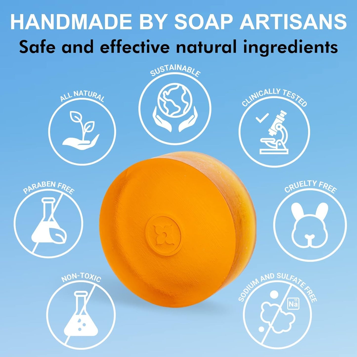 Clinical Persimmon Soap Bar for Body 100G - Helps Eliminate Nonenal - Japanese Natural Body Odor Soap for Men & Women