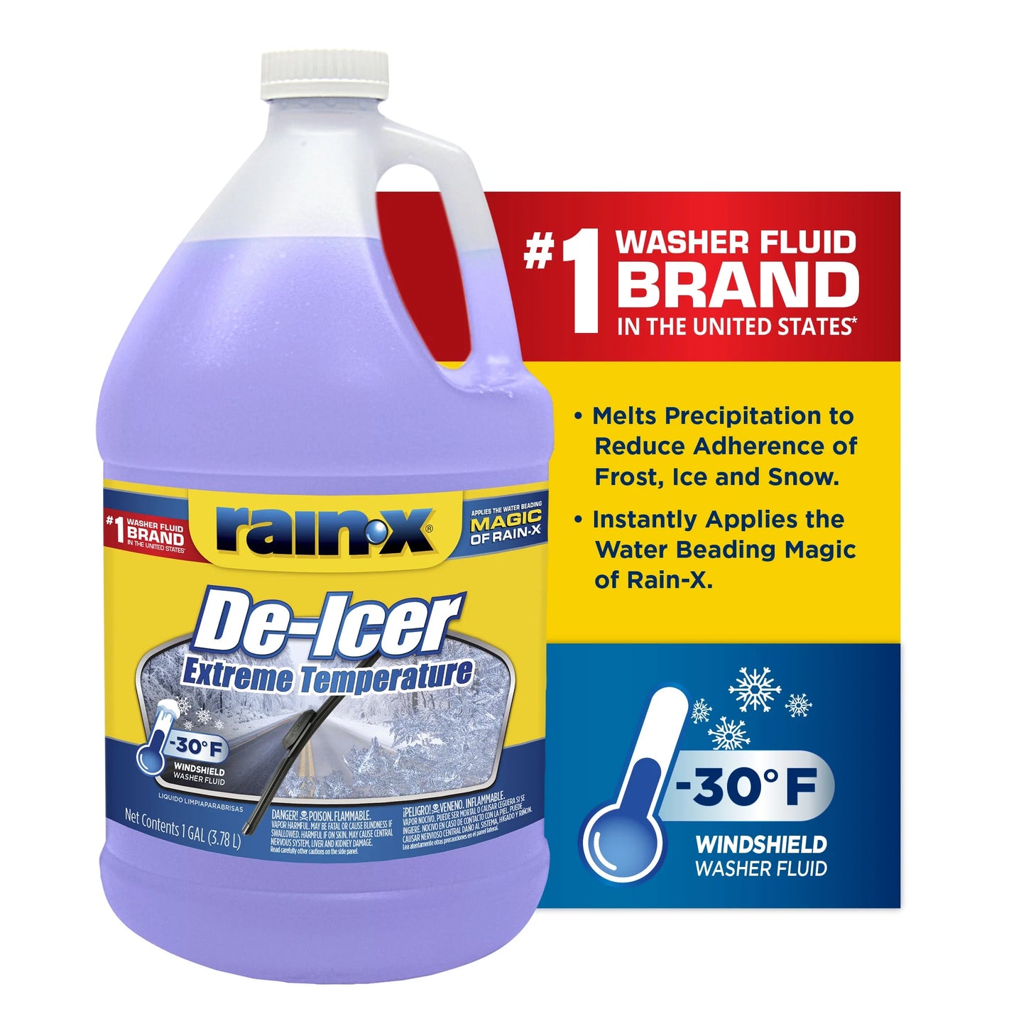® -30 Degree De-Icer Windshield Washer Fluid