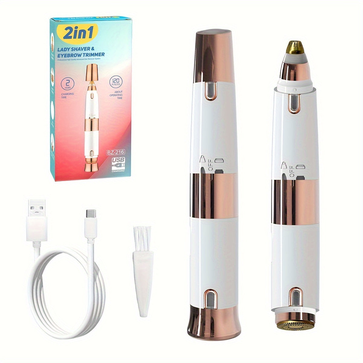 Portable 2in 1 Electric Trim. Useful and Practical!