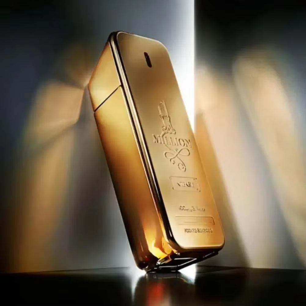100Ml Perfume Golden Million Gold Brick Extrait - Men'S Long-Lasting Woody Perfume Men'S Perfume Pray Fragrance