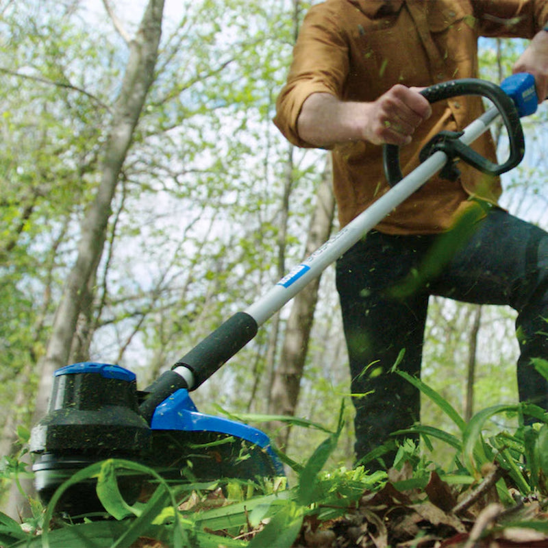 24-Volt Cordless Battery String Trimmer and Leaf Blower and 4 Ah (Battery Included) (Charger Included)