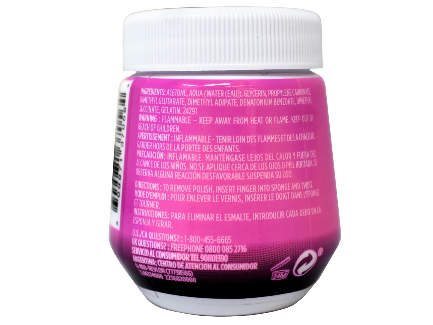 Nail Polish Remover Twist & Scrub Sponge 1.75 Oz