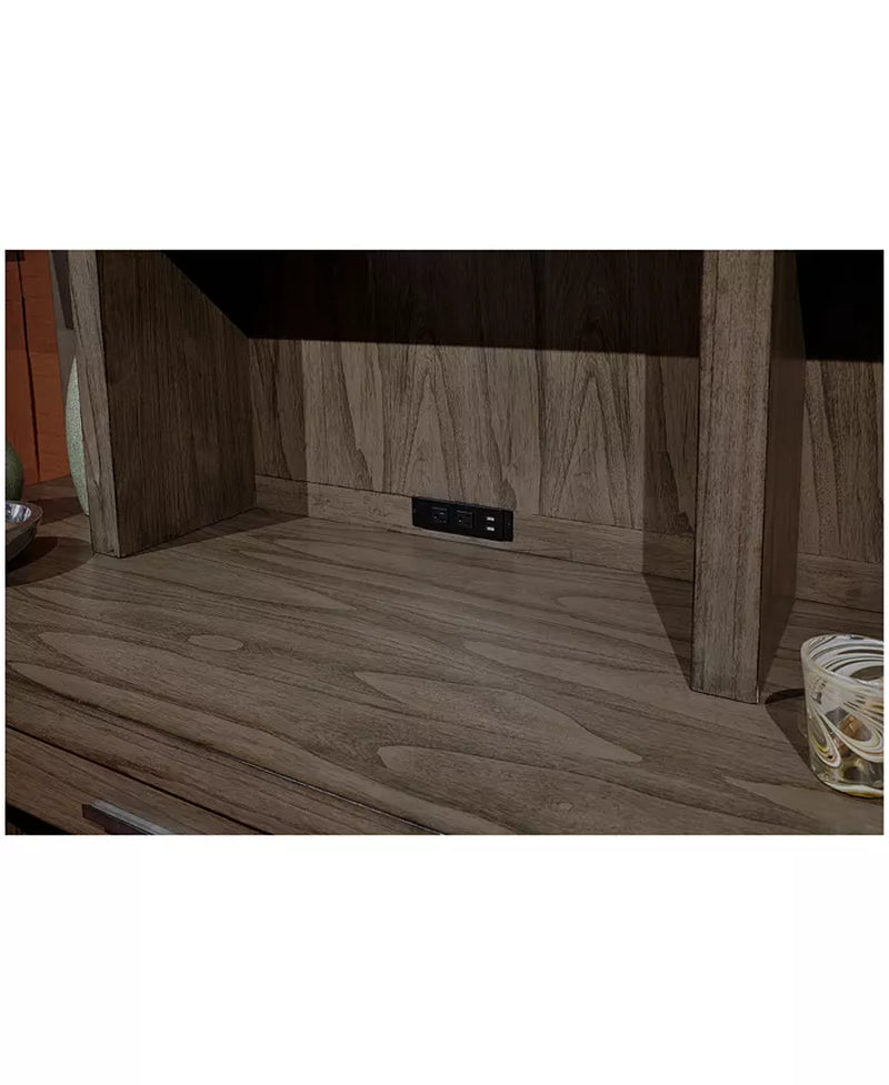 CLOSEOUT! Modern Loft 2PC Credenza Set (Credenza and Hutch)