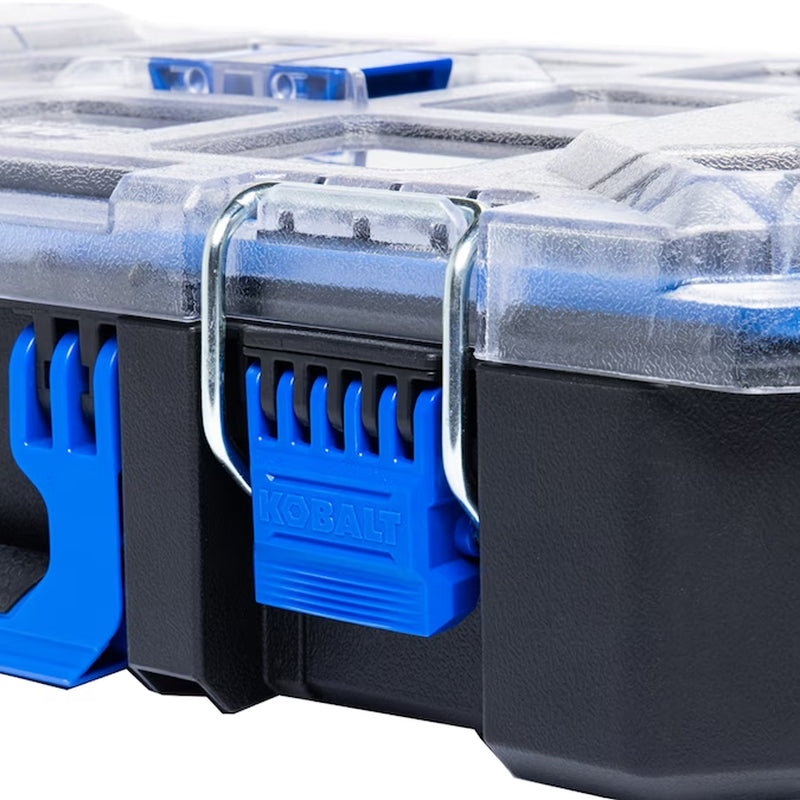 CASESTACK 14-In W X 21-In H X 5.1-In D Black Plastic Tool Box