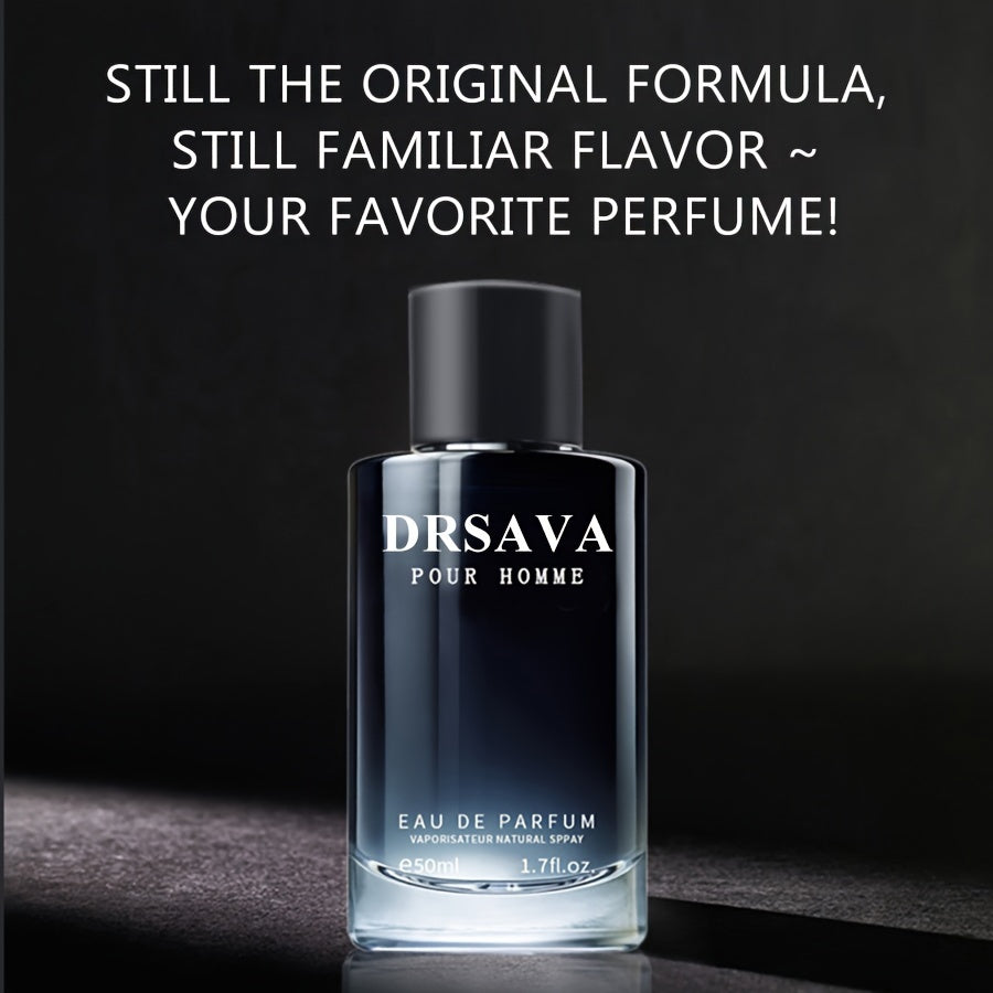 50ml x 2pcs - Intensely Invigorating Mens Fougere Eau De Parfum - Timeless, Long-lasting Fragrance with Lush Fougere Notes - Ideal for Dating, Daily Wear & Unforgettable Gifting