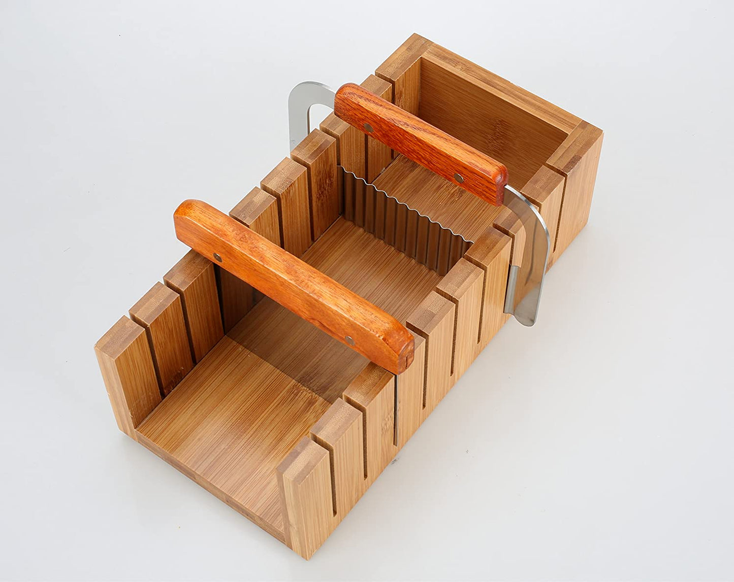 Wood Soap Mold Loaf Cutter Mold with 1Pcs Wavy & Straight Planer Cutting Tool Se