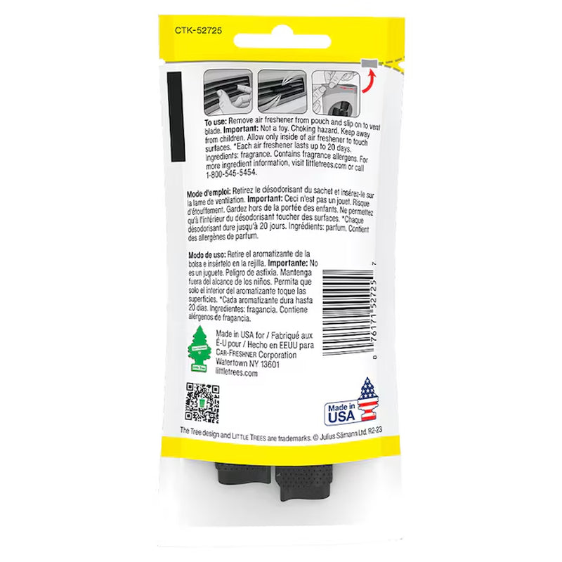 Vent Wrap 4 -Count Caribbean Colada Dispenser Air Freshener 4 -Pack