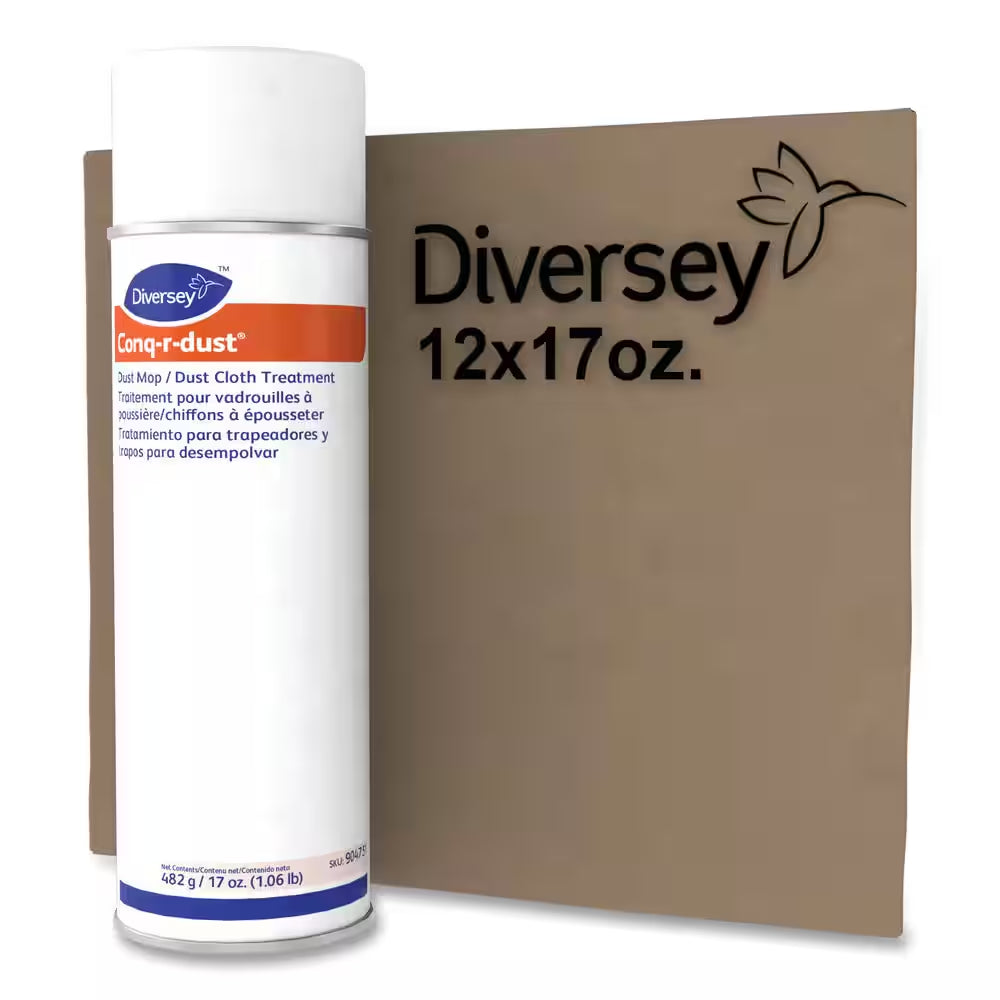 17 Oz. Amine Scent Conq-R-Dust Dust Mop/Dust Cloth Treatment All-Purpose Cleaner Spray (12/Carton)