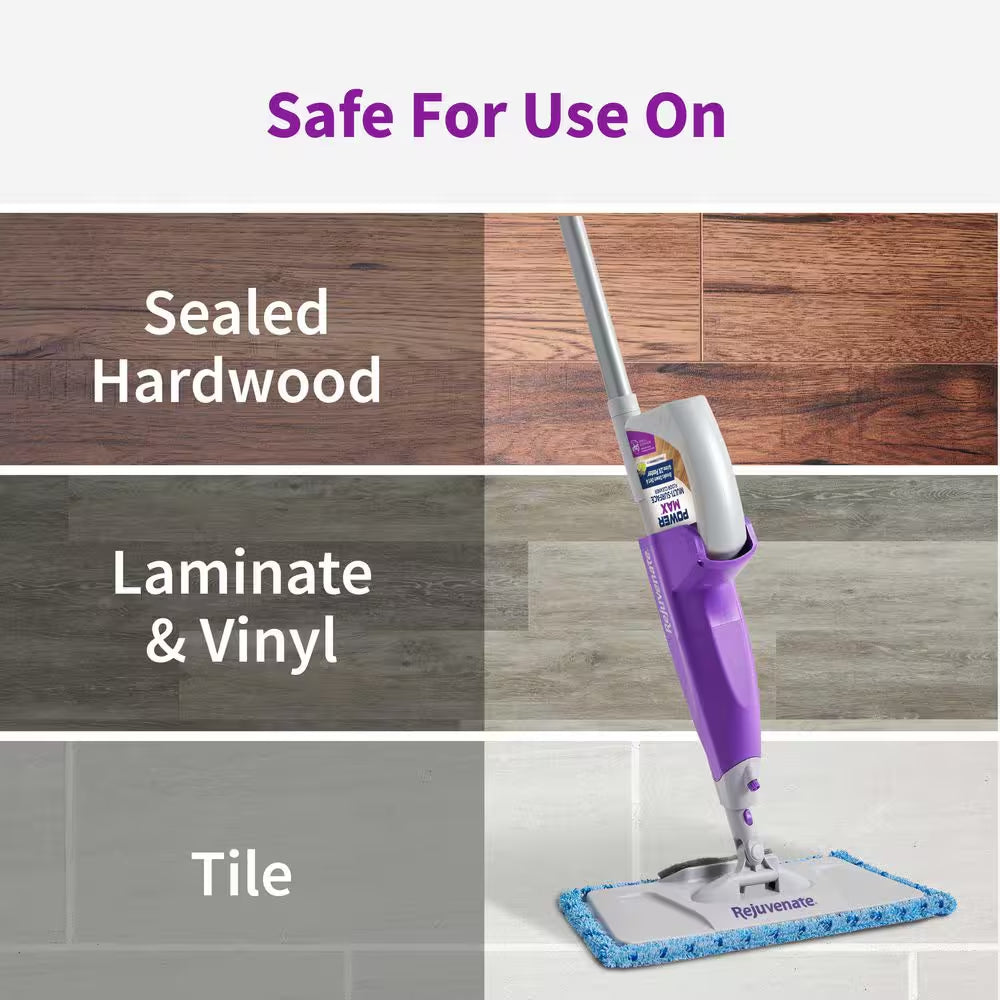 Click N Clean Multi-Surface Powermax Microfiber Spray Mop