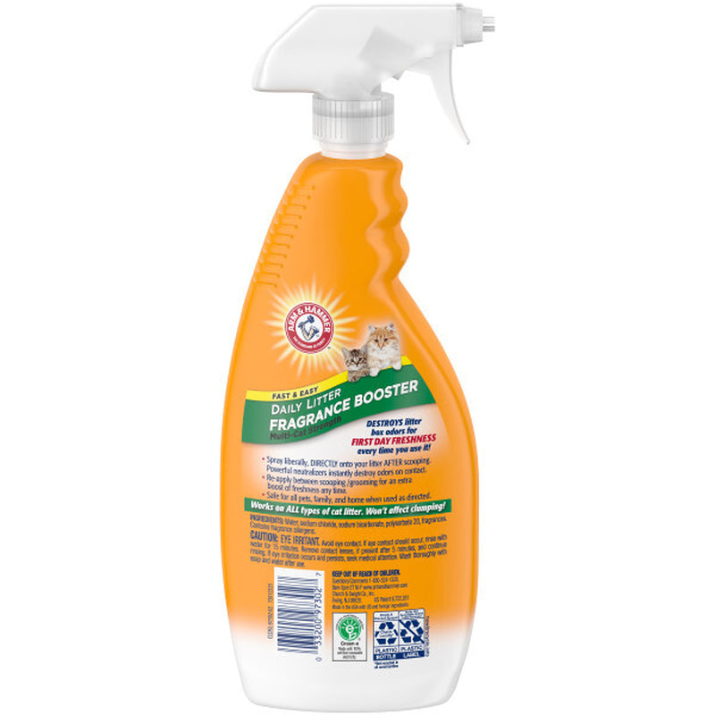 Arm and Hammer Cat Litter Deodorizer Spray, 21.5 Oz - Pack of 3