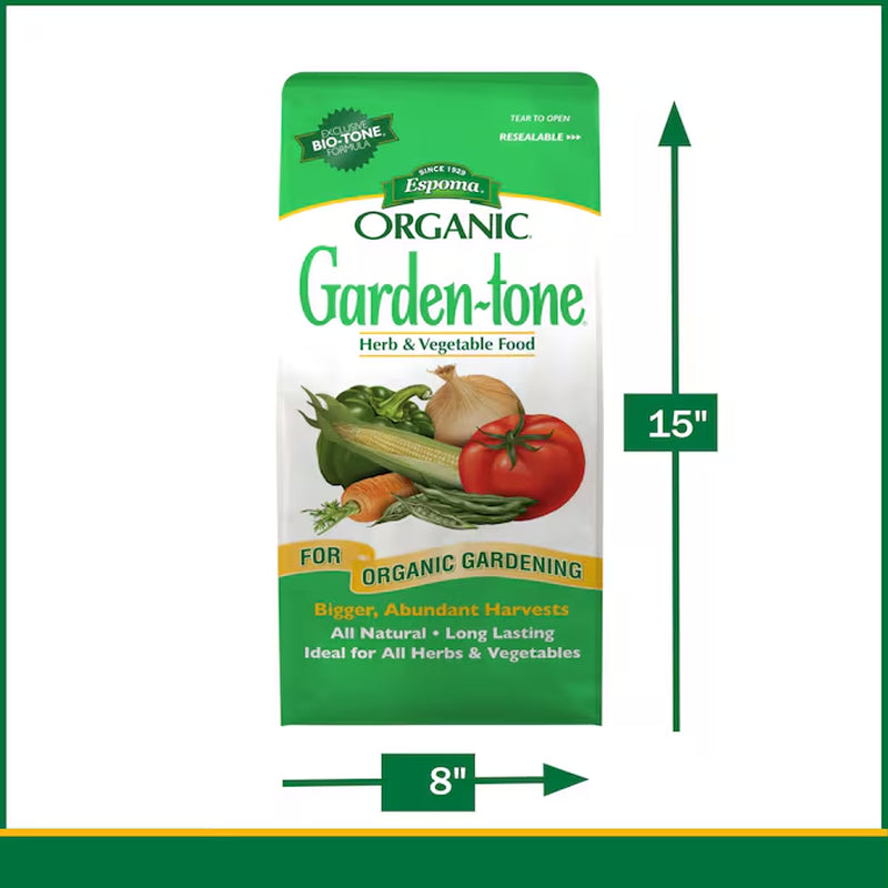 Garden-Tone 8-Lb 3-4-4 Organic Natural All Purpose Food