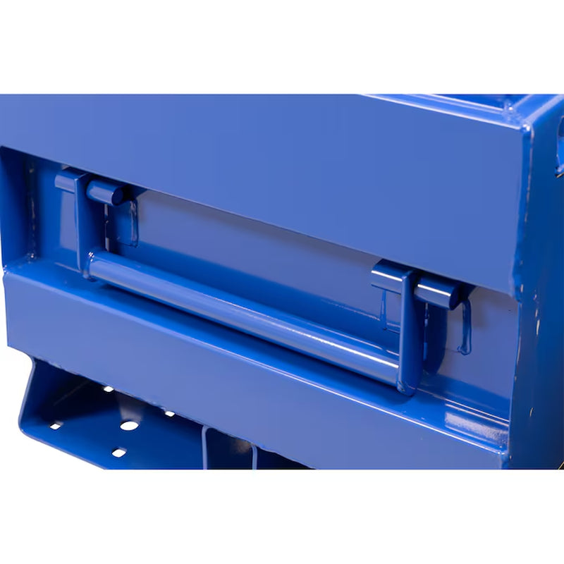 19-In W X 32-In L X 18-In H Blue Steel Jobsite Box