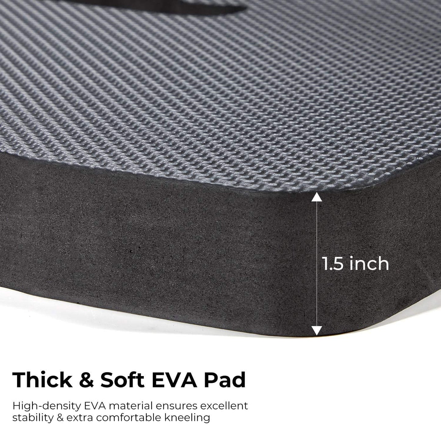 Premium Thick Kneeling Pad,  2-Pack Large Comfortable Gardening Knee Mat with 2 Different Surfaces, Extra Thick Knee Cushion Kneeler for Gardening Work Baby Praying, Gifts for Women Men Seniors