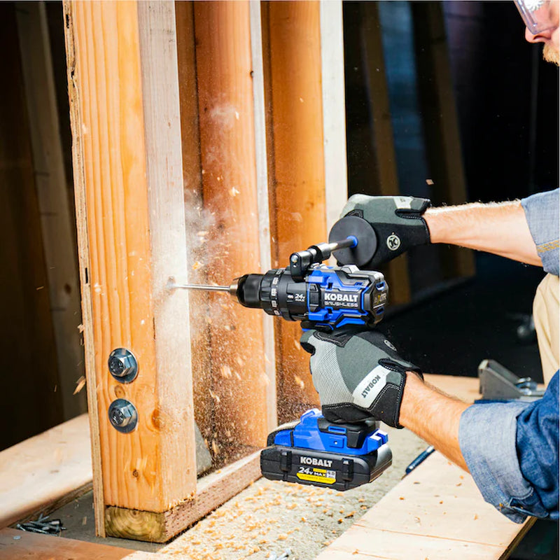 XTR 24-Volt 1/2-In Keyless Brushless Cordless Drill ( 1 -Batteries Included, Charger Included Hard Case Included)