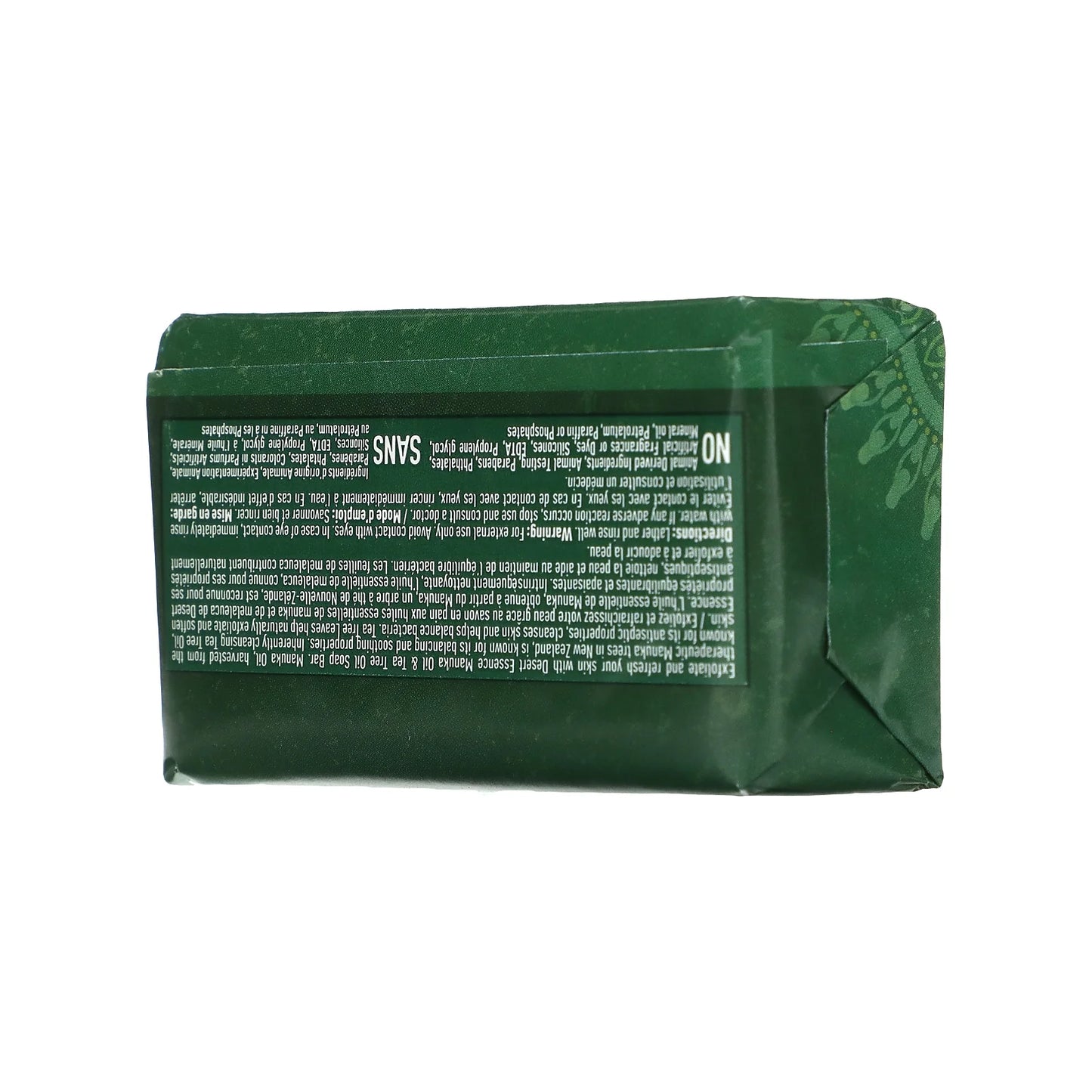 Exfoliating Manuka Oil & Tea Tree Oil Soap Bar 5 Oz Bar Soap