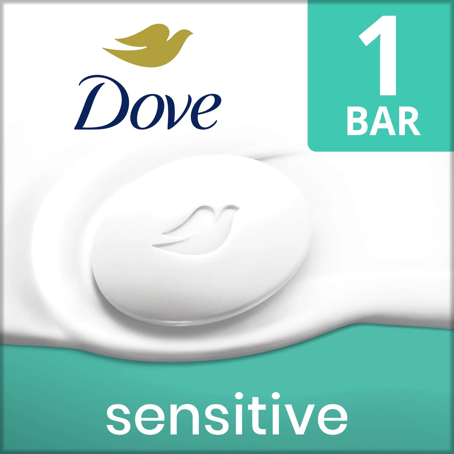 Beauty Bar Soap for Women Sensitive Skin Fragrance Free and Hypoallergenic, 2.6 Oz
