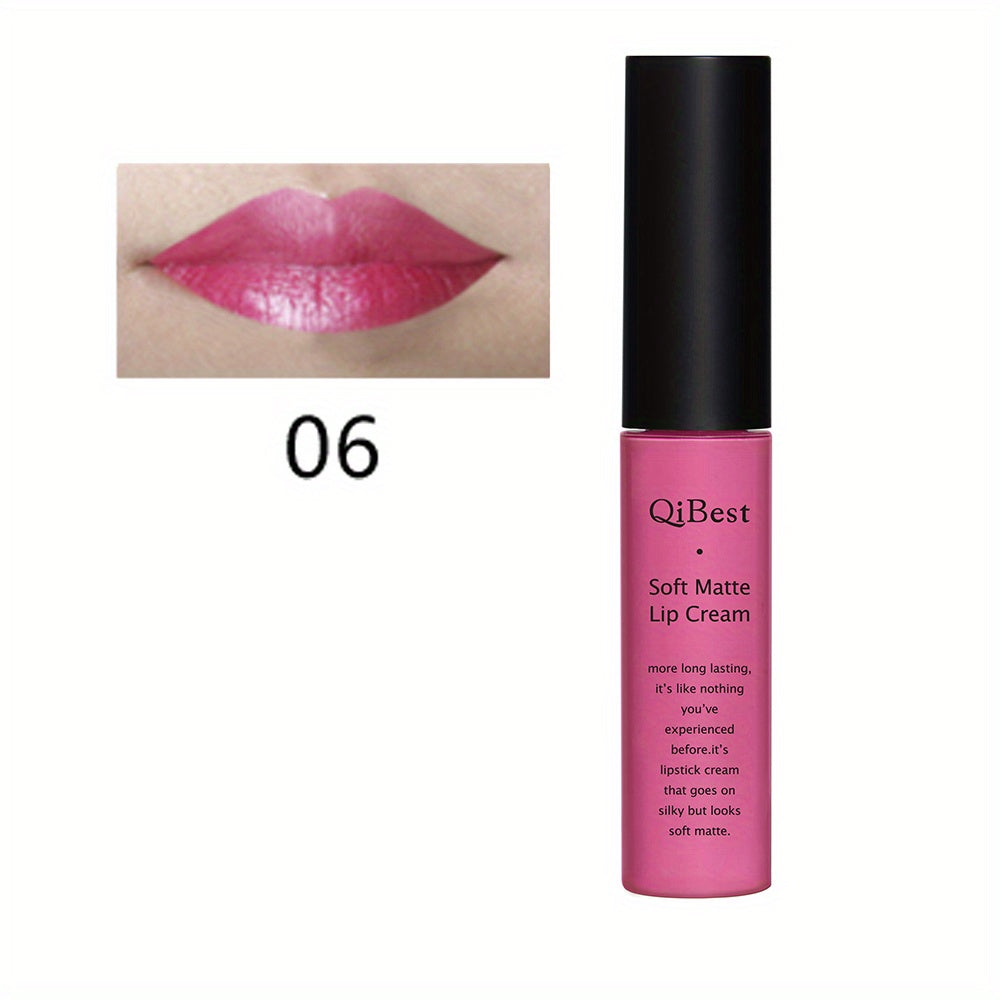 Matte Velvet Lip Glaze, Waterproof Long Lasting Not Easy To Decolor Lip Gloss, Silky Smooth Plumping Lipstick ( 20 Colors ) Valentine's Day Gifts
