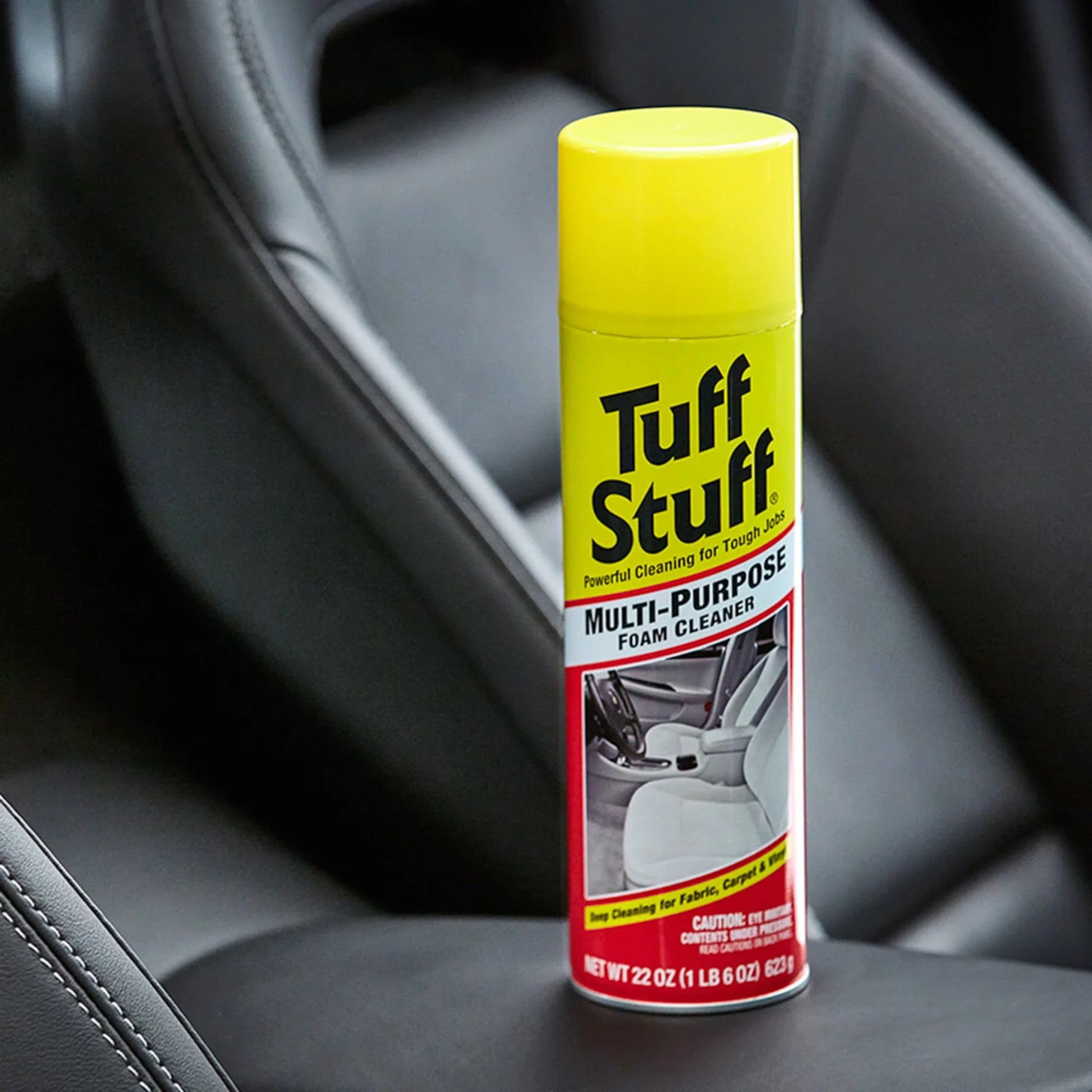Multi Purpose Foam Cleaner for Car Detailing, Holiday Cleaning, Winter Home and Auto Messes, 22 Oz