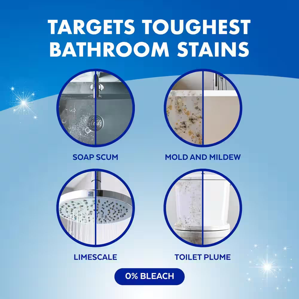 32 Oz. Power Bathroom Foam Disinfecting Cleaner Spray