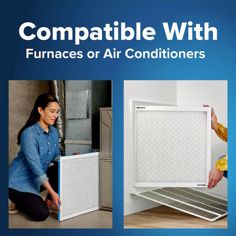 20 X 20 X 1 MERV 13 1900 MPR Premium Allergen, Bacteria and Virus Electrostatic Pleated Air Filter