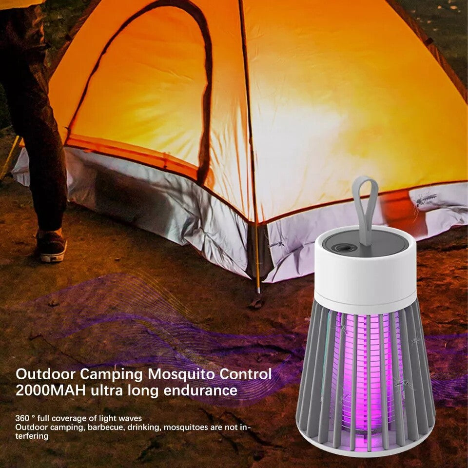 Electric Mosquito Insect Killer LED Light Fly Bug Zapper Trap Pest Control Lamp