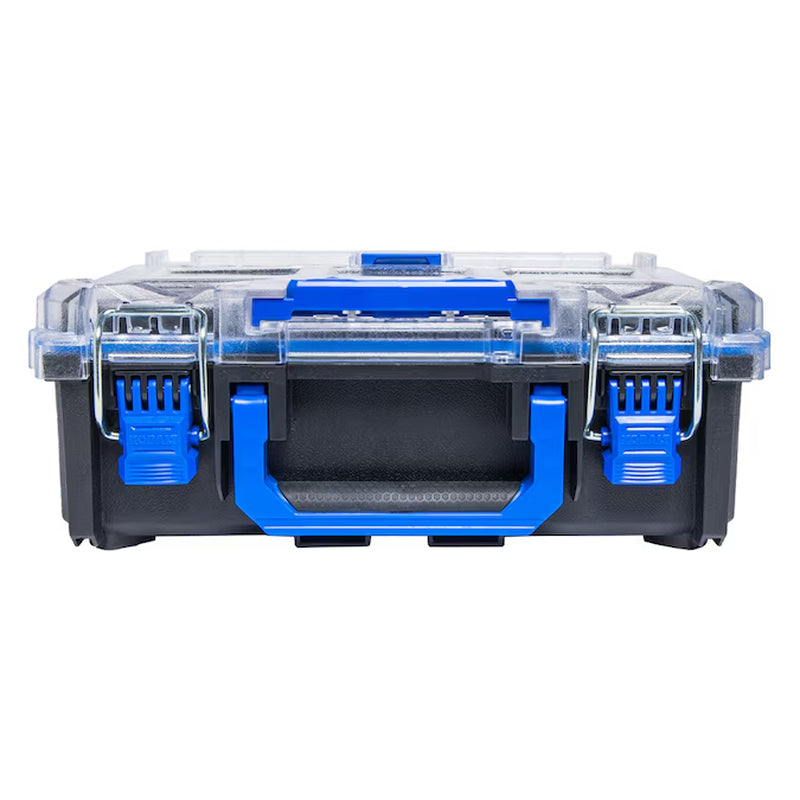 CASESTACK 10.14-In W X 13.4-In H X 5-In D Black Plastic Tool Box