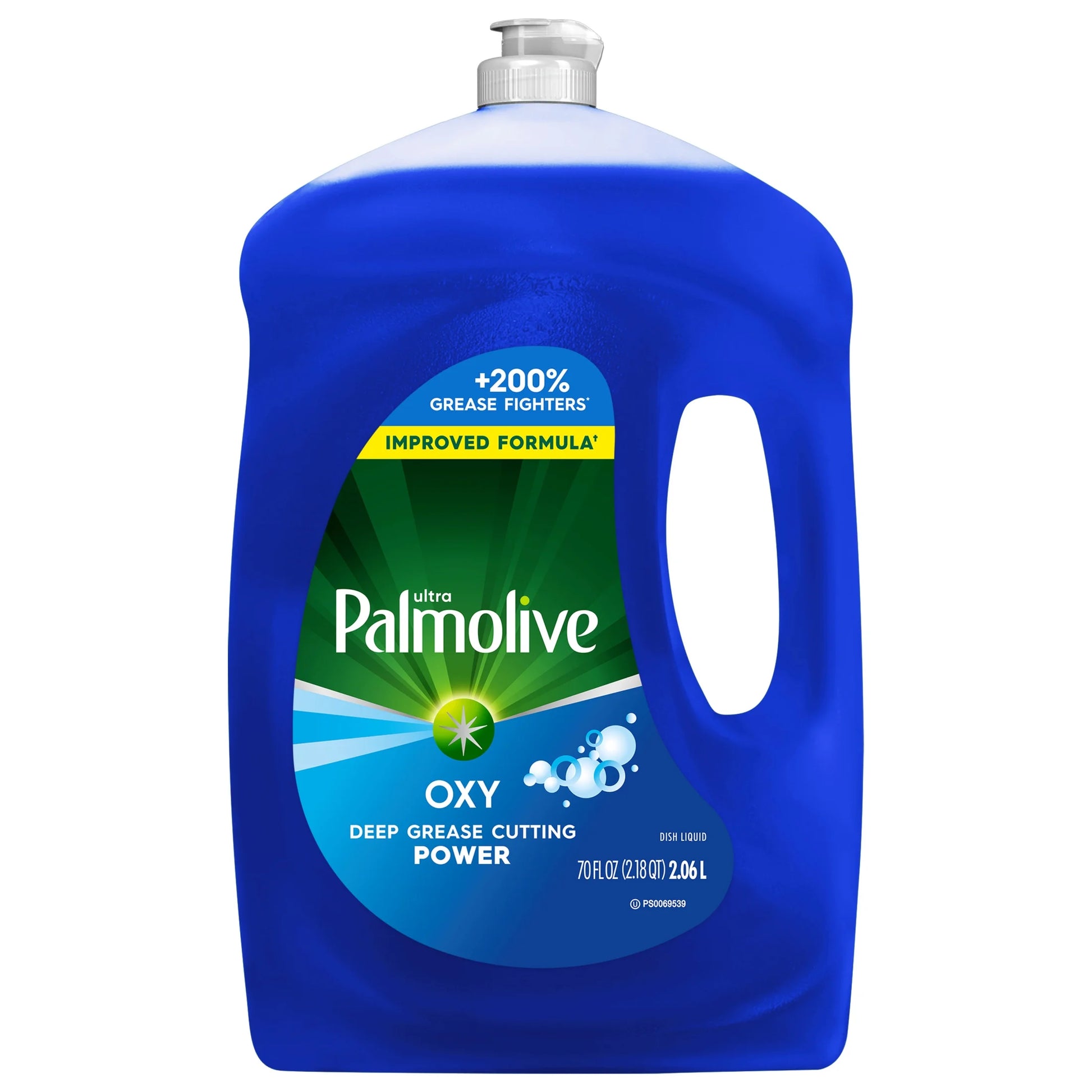 Ultra Oxy Liquid Dish Soap, Power Degreaser, 70 Fl Oz Bottle