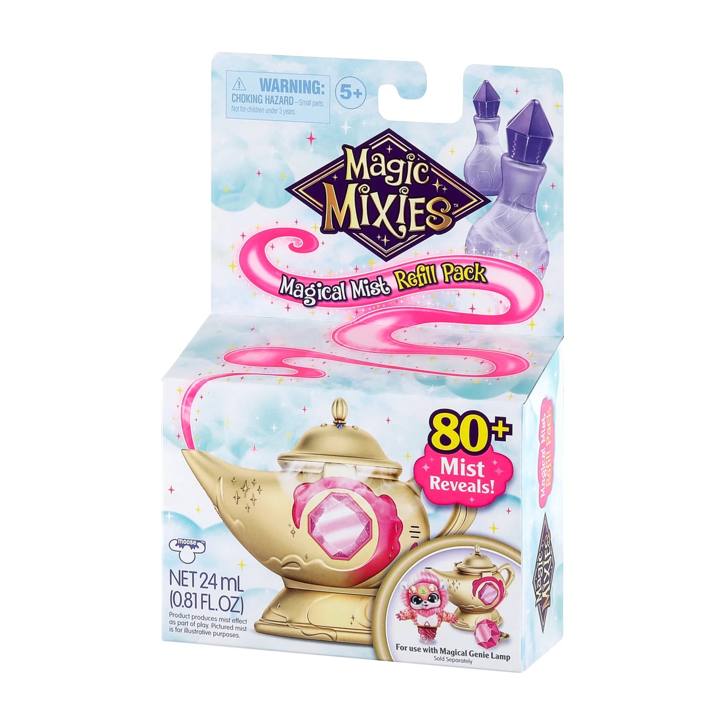 Magical Mist Refill Pack for Magic Rainbow Genie Lamp, Ages 5+