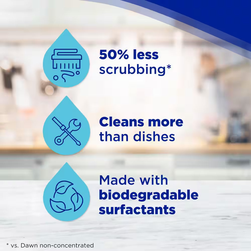 22 Oz. Ultra Ez-Squeeze Refreshing Rain Scent Dish Soap