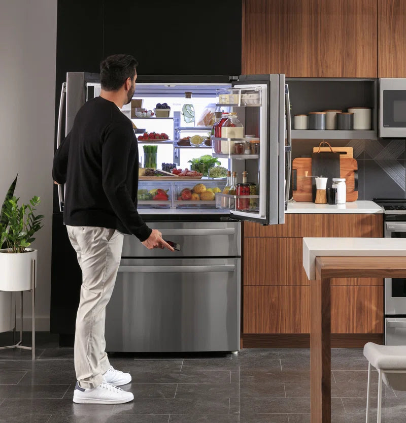 GE Profile Smart Appliances 35.625" French Door 27.6 Cu. Ft. Refrigerator