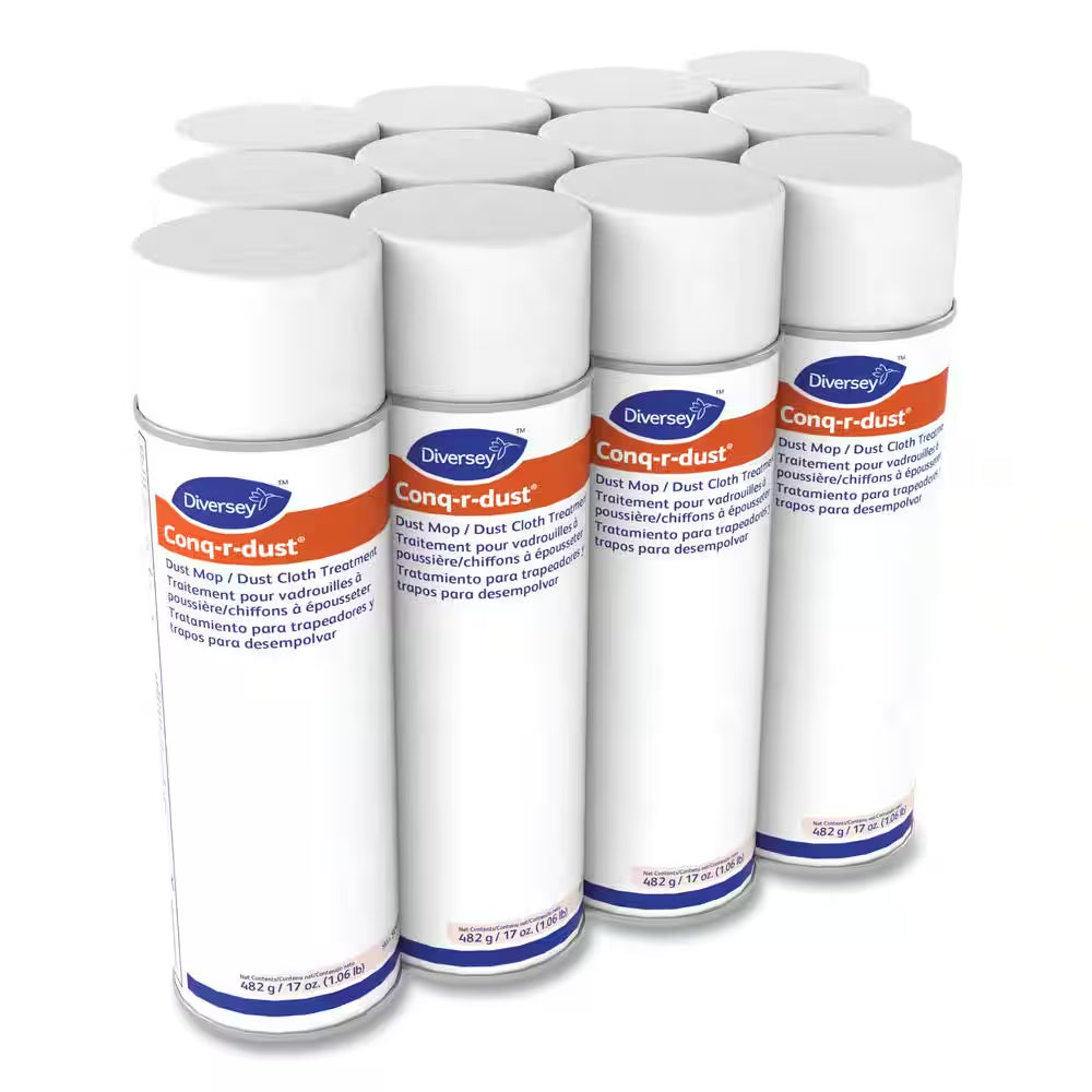 17 Oz. Amine Scent Conq-R-Dust Dust Mop/Dust Cloth Treatment All-Purpose Cleaner Spray (12/Carton)