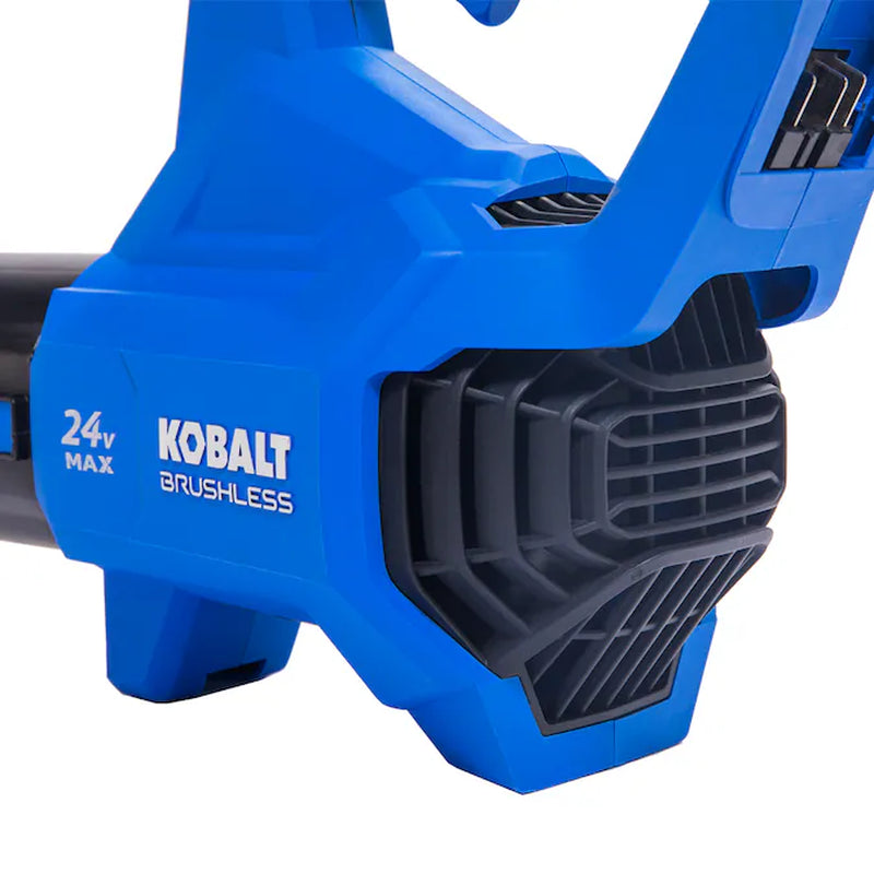 24-Volt 500-CFM 120-MPH Battery Handheld Leaf Blower 4.0 Ah