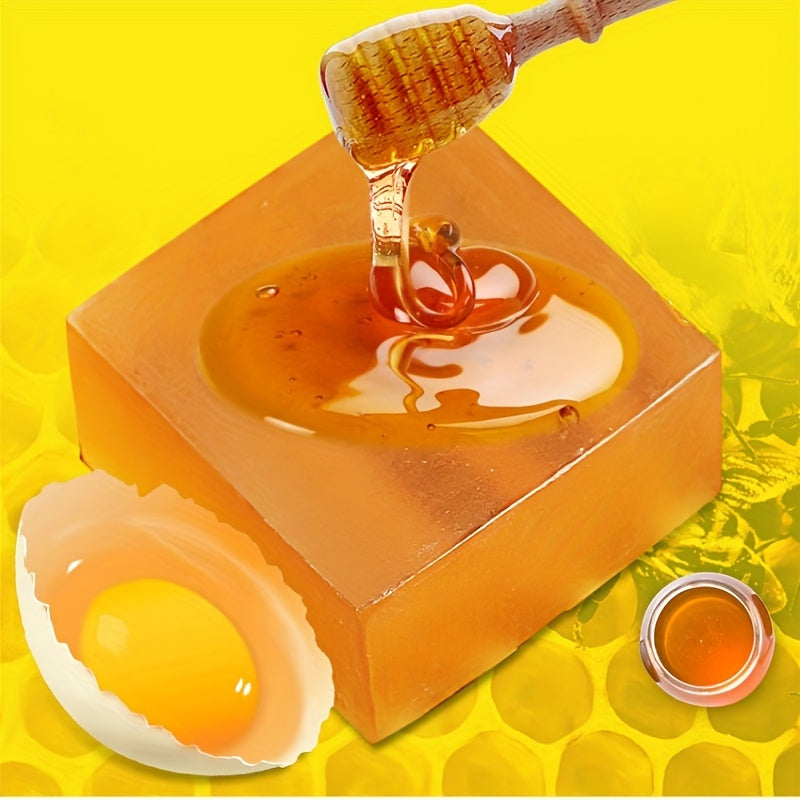 3.31LB Unisex-adult Honey Soap Bar for Deep Cleansing, Moisturizing & Oil Control — Alcohol-Free with Coconut Oil & Shea Butter — Gentle Honey-Scented Soap for Oily Skin with Natural Ingredients including Olive Oil, Sucro
