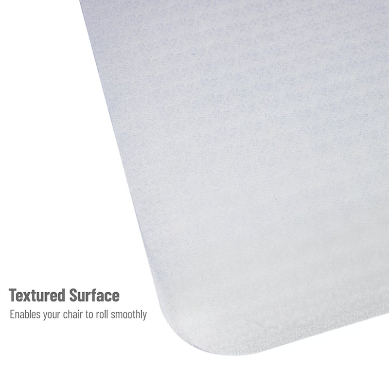 35.24-In X 47.64-In Clear PVC Indoor Chair Mat