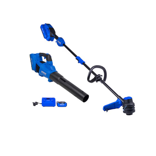 Gen4 40-Volt Cordless Battery String Trimmer and Leaf Blower and 4.0 Ah (Battery Included) (Charger Included)