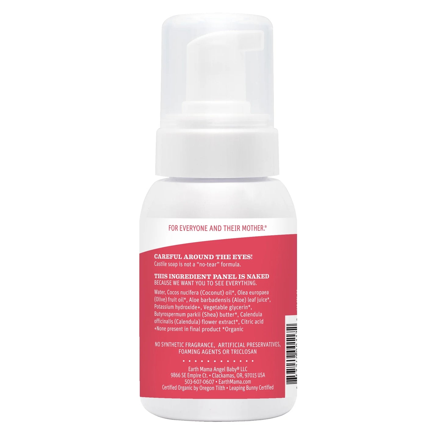 Simply Non Scents Baby Wash, Castile Soap for Sensitive Skin, Unscented, 6.27 Fl Oz