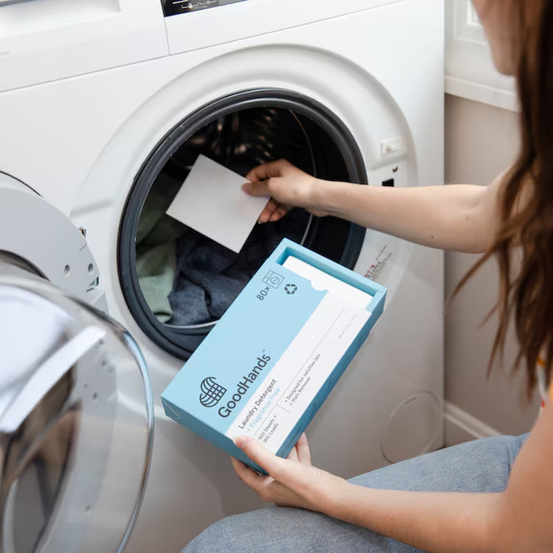 8 -Pack Laundry Detergent Sheets (640 Loads) Unscented HE Laundry Detergent 640 Loads 80 -Count