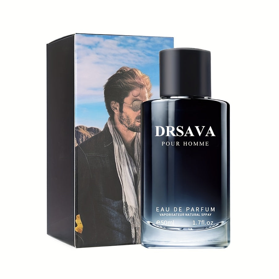 50ml x 2pcs - Intensely Invigorating Mens Fougere Eau De Parfum - Timeless, Long-lasting Fragrance with Lush Fougere Notes - Ideal for Dating, Daily Wear & Unforgettable Gifting