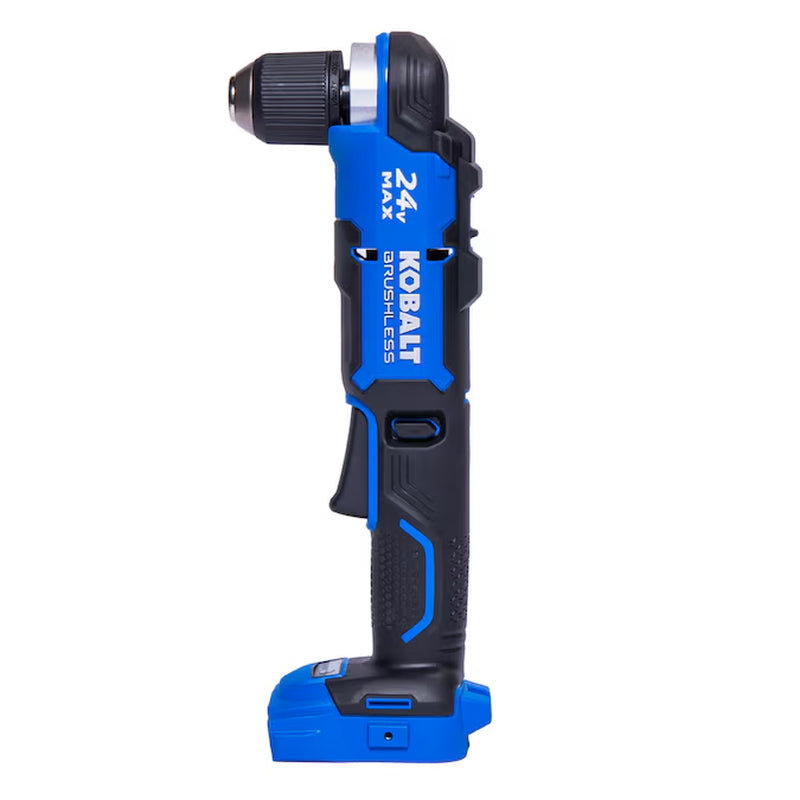 24-Volt 3/8-In Keyless Brushless Right Angle Cordless Drill ( Charger Not Included )