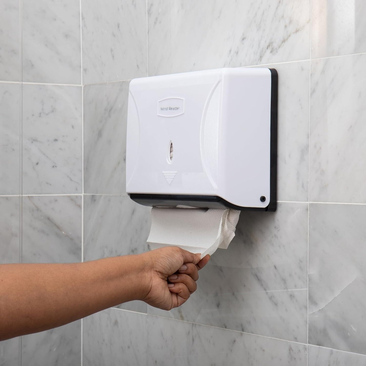 Paper Towel Dispenser C-Fold &M-Fold Towels Bathroom Kitchen Restroom Wall Mount