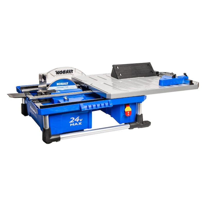 24V 7-In -Blade Cordless Wet Tabletop Sliding Table Tile Saw ( Battery Included )