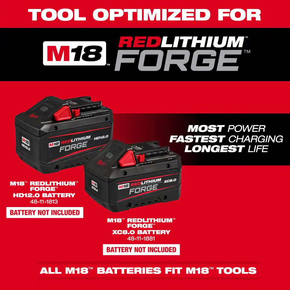 M18 FUEL QUIK-LOK Brush Cutter Attachment and M18 FUEL QUIK-LOK Rubber Broom Attachment (2-Tool)