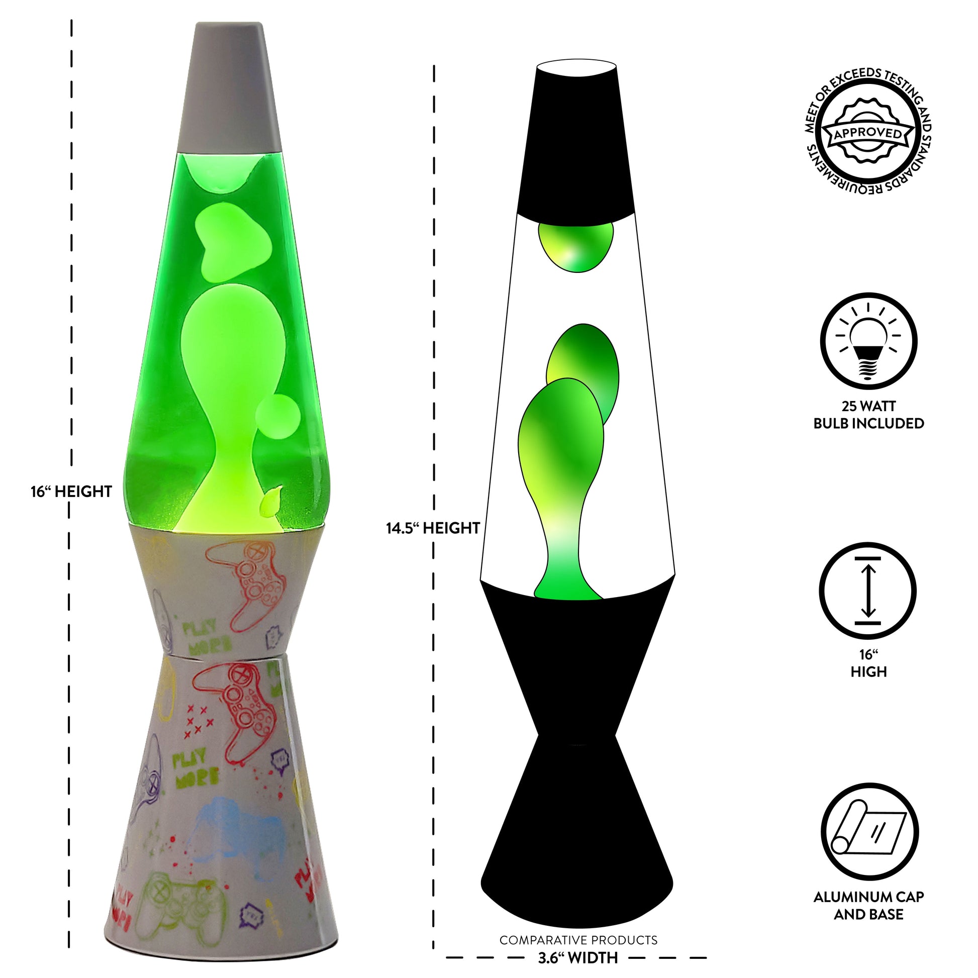 Gaming Lava Motion Lamp