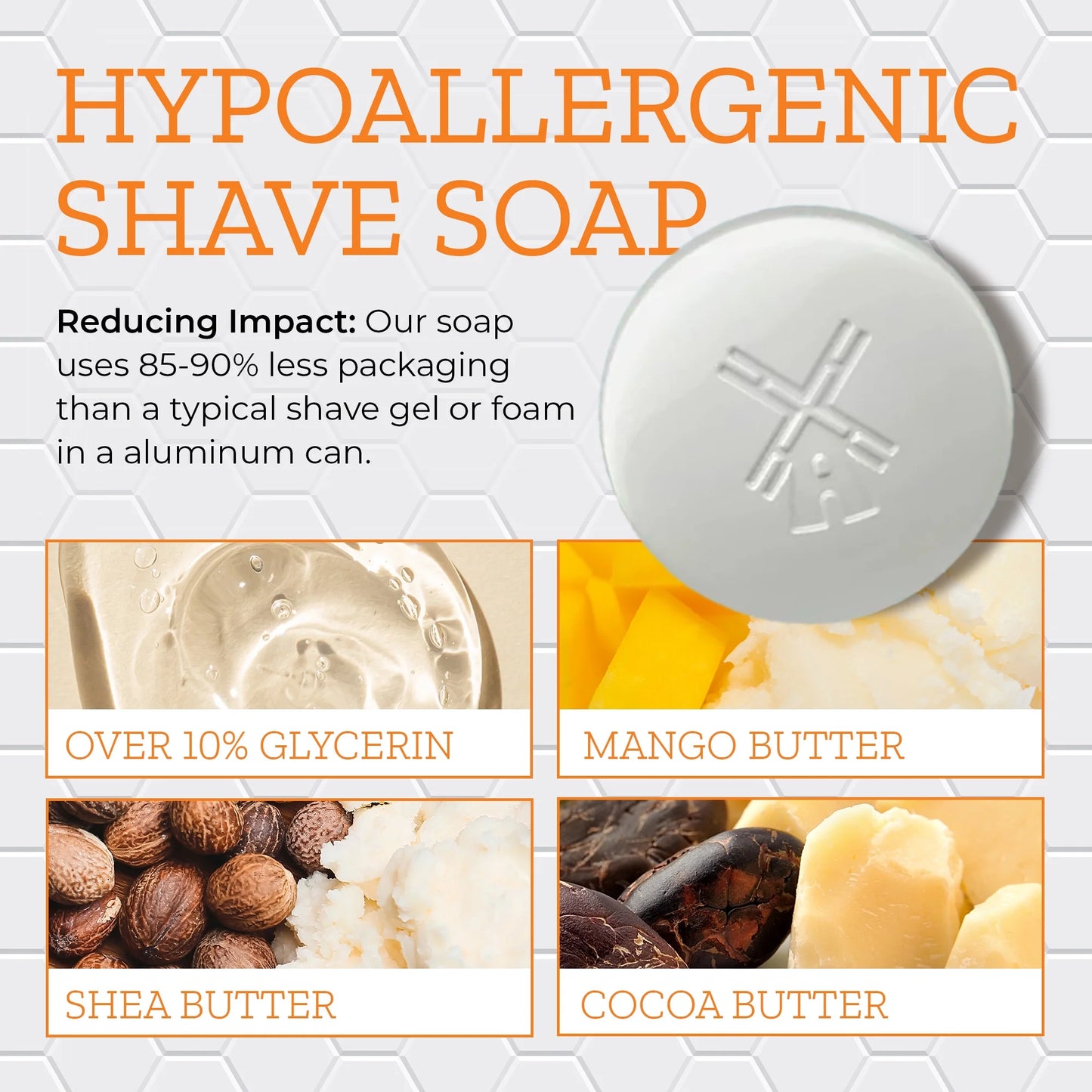 Men'S Boar Shave Set, with Soap, Brush and Mug, 3.5 Oz
