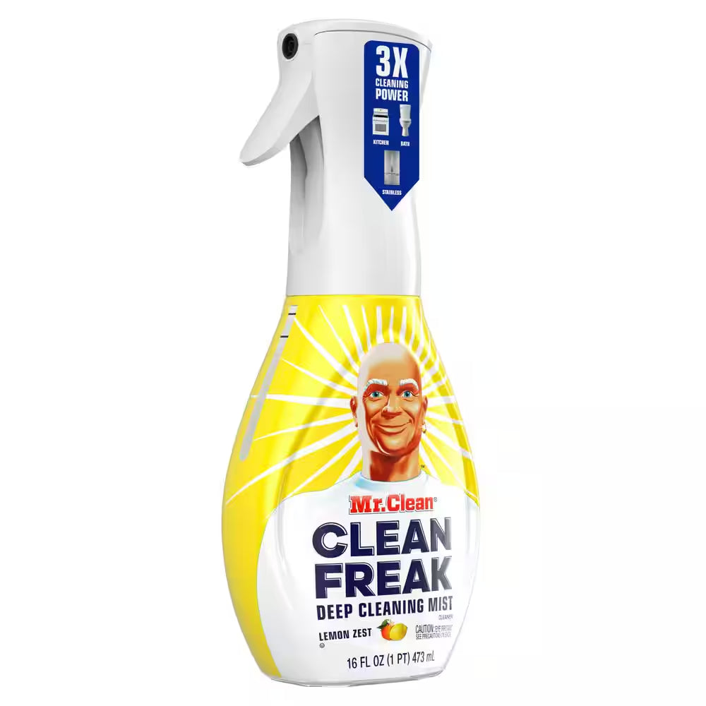 16 Oz. Lemon Zest Scent Clean Freak Deep Cleaning Mist Starter Kit All-Purpose Cleaner Spray (2-Pack)